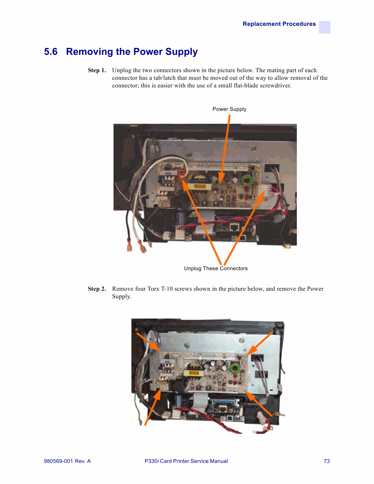 Zebra Label P330i Service Manual-4